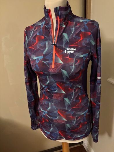 Millie and Gym Running / Gym Half Zip Top - Size XS