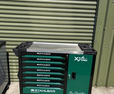 Brand New Racing Green 7 Drawer + Side Cabinet Tool Chest