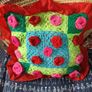 Vintage small cushion Image 4