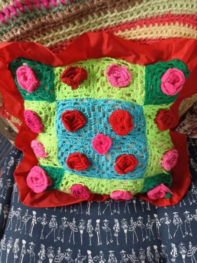 Vintage small cushion