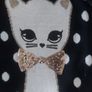 Girls Cat Jumper Image 3
