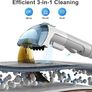 Carpet Spot Upholstery Cleaner  Handheld Sofa Stain Striker 450W Wet Washer Machines Vacuum Portable Compact Cleaning Machine Small Mini Messy Tool for Pets Home Rug Couch Car Seats Image 2