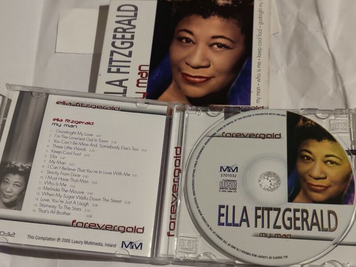 Ella Fitzgerald - My Man Cd