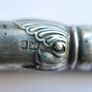 Antique Early 18th Century Sterling Silver Butter Knife 25,4g Image 5
