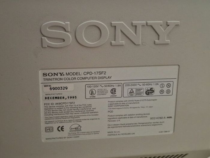 Trinitron Monitor