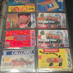 Various irish callcards circa 1990-2000's price tbd