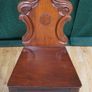 Victorian Mahogany Hall Chairs Image 4