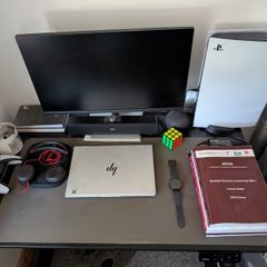 Electric Adjustable Height Desk and Chair