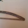Vintage wooden clothes hanger antique collectible Image 5