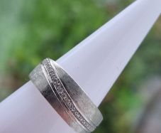 925 silver ring ZIRCONIA