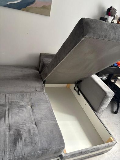 Corner sofa with sleeping mode + delivery