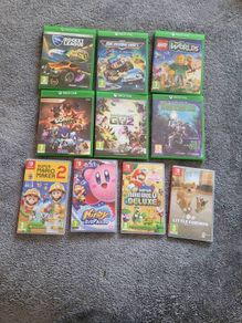 xbox and switch games