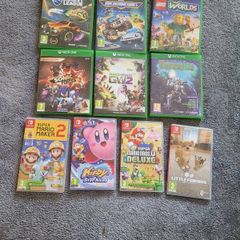 xbox and switch games