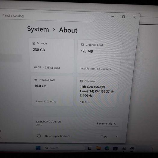 Lenovo ThinkBook 14 G2 ITL | Intel Core i5-1135G7 | 16GB RAM | 256GB NVMe | 14" Laptop
