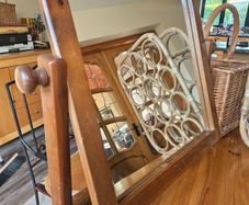 Dressing table mirror Antique table top vanity mirror