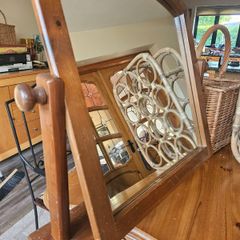 Dressing table mirror Antique table top vanity mirror