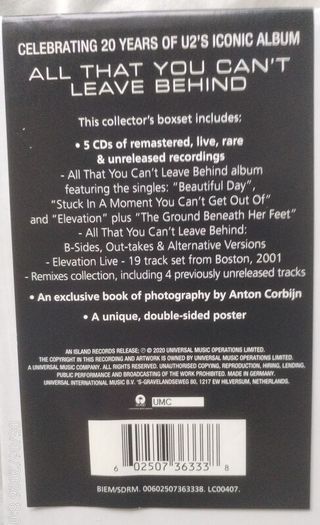 U2 Super Deluxe Cd Set