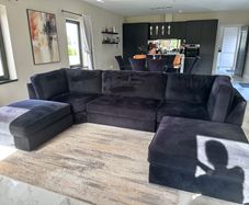 U shape sofa