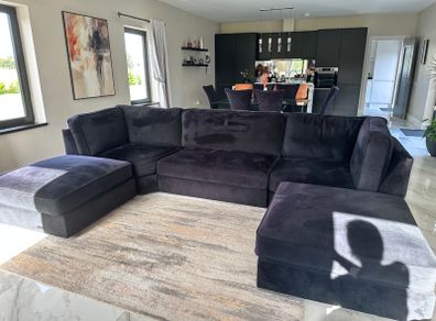 U shape sofa