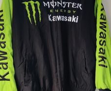 Vintage Kawasaki Racing Bomber Jacket