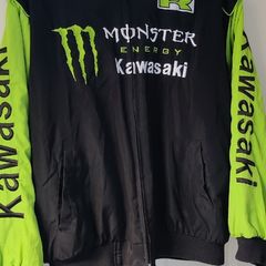 Vintage Kawasaki Racing Bomber Jacket