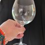 Large pair gin tonic fish bowl crystal glasses Image 2