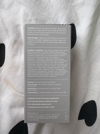 Dermalogica redensifying under eye serum 15ml