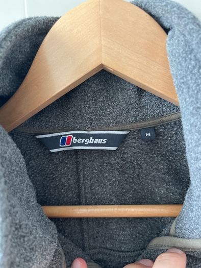 Berghaus Men's Fleece Jacket Grey Medium
