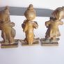 Three Vintage Boy Clown Figures 5" Image 3