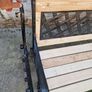 Garden table with 2 bench and 1 chair [ cast iron ] Image 8
