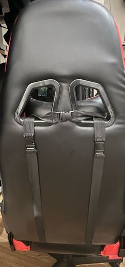 Gaming chair Black and red totally adjustable