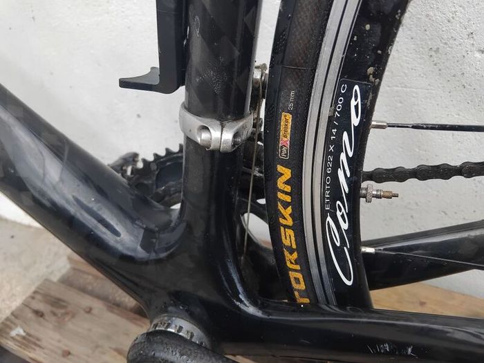 pro lite carbon fibre bike hand build