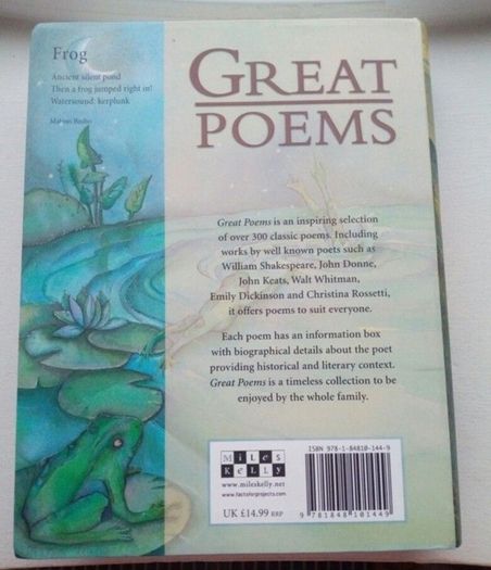 Great Poems Book