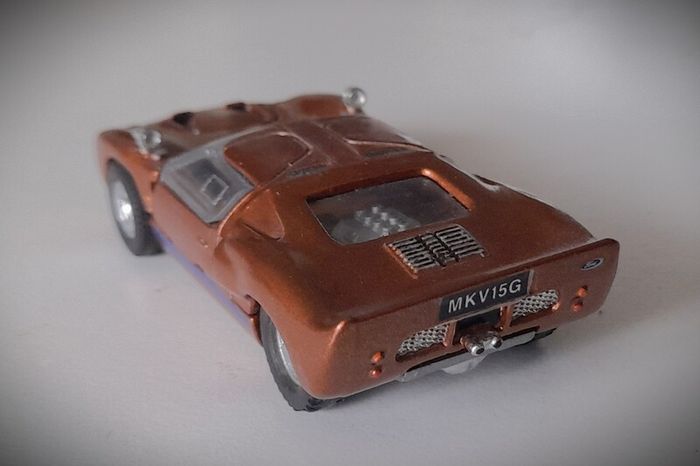 Diecast Vintage Dinky Toys Ford GT40-RV - Good Repaint by Seller/No Box