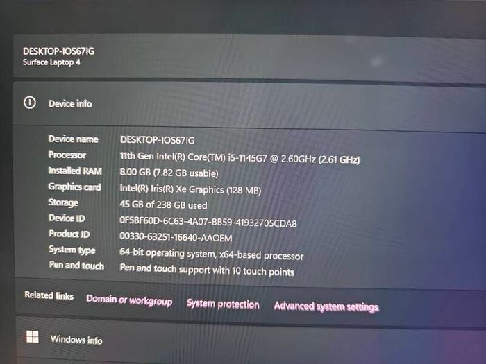 Microsoft Surface Laptop 4