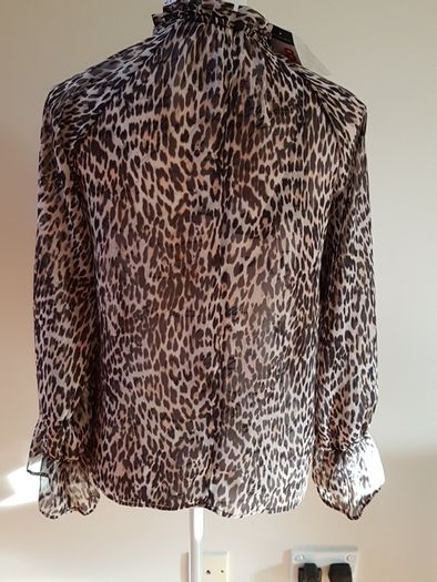 Bnwt Current Stock Leopard Print Top