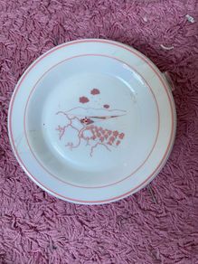 cake plates - vintage ceramic