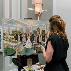 Live Wedding Painting Voucher 1,300 Value