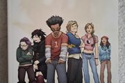 RUNAWAYS COMPLETE COLLECTION Volume 1 graphic novel. By Brian K Vaughan and Adrian Alphona. From Marvel Comics