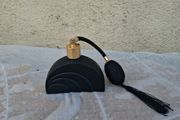 By post only vintage black perfume bottle
