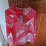 Ladies Red and White Principles Top Size 14 NEW with tags Image 5