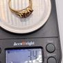Vintage 9ct  yellow gold garnet ring Image 6
