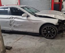 BMW after an accident