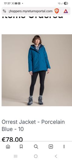 Craghoppers winter jacket