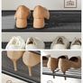 Industrial Clothes Rack, Coat Rack, with Hooks, Mirror, Bench Image 6