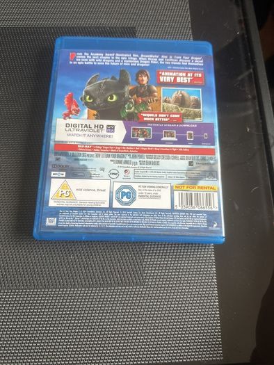 How to train your Dragon 1+2 Blu rays