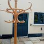 Wooden rotating coat stand Image 8