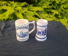 Duo delft heineken mugs postage possible
