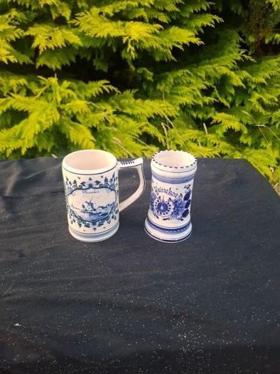 Duo delft heineken mugs postage possible