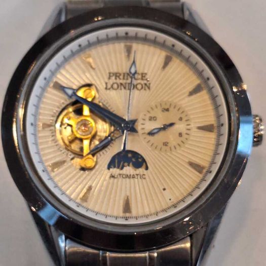 Prince London Automatic watch - exhibition case
